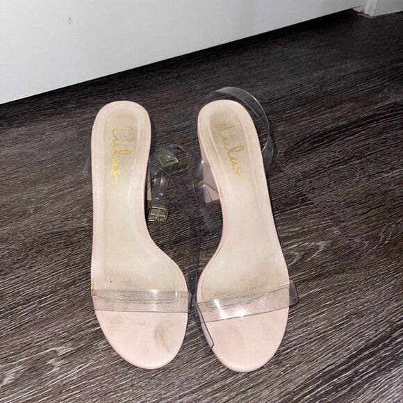 Lulu's Clear Heels - Picture 1 of 4